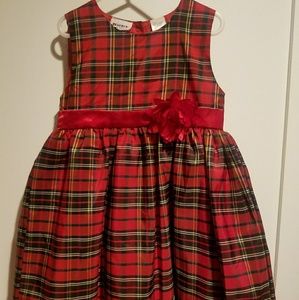Blueberi Plaid Girl's Dress